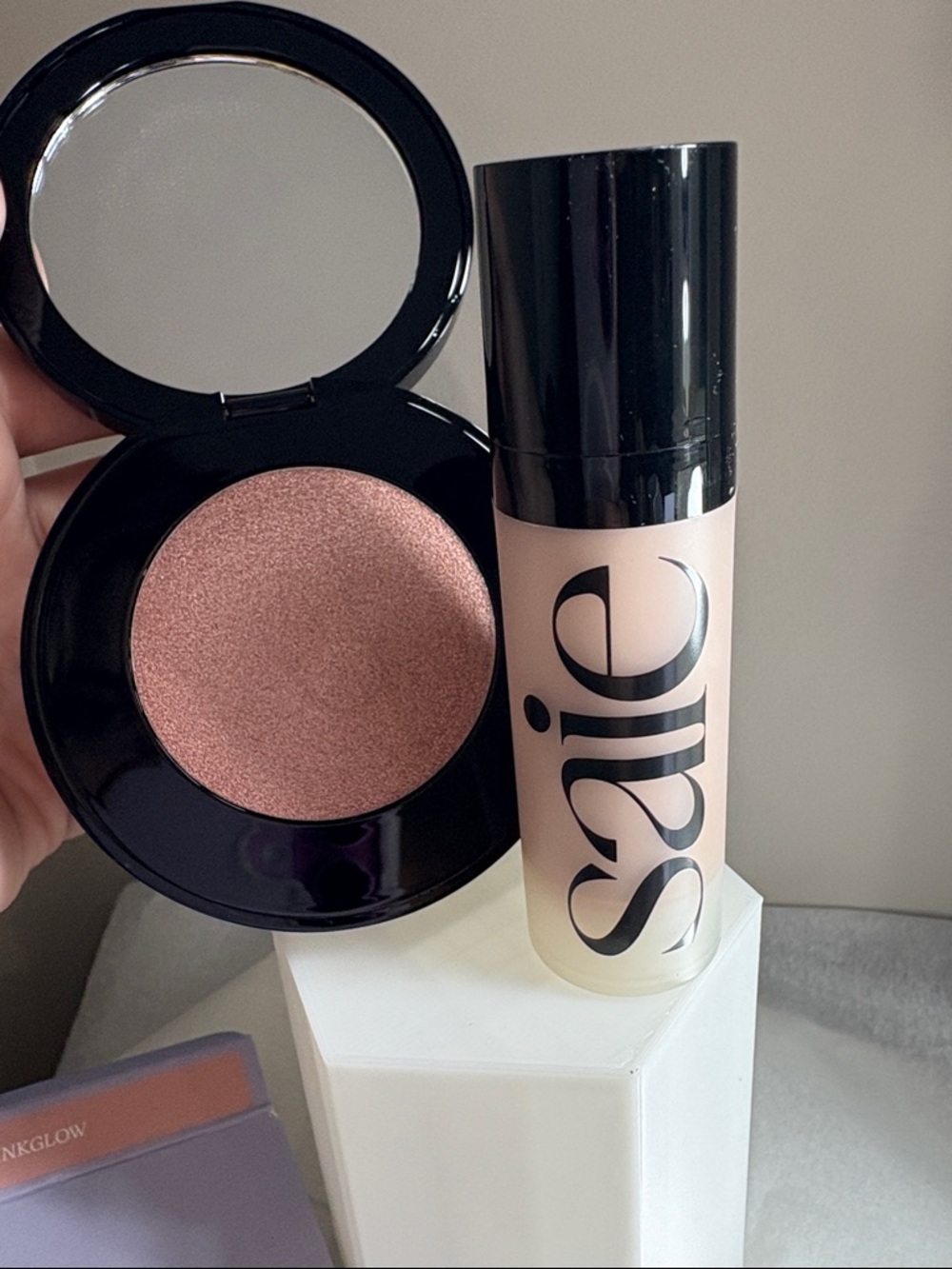 SAIE Glowy Super Gel Glow Sculpt Pinkglow Duo New Unused Sephora Glow Set